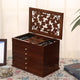 6 Tier Retro Wooden Jewelry Box