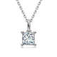 Sterling Silver Solitaire Pendant Necklace