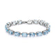 Natural Sky Blue Topaz Bracelet