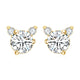 925 Silver Diamond Earrings