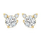 925 Silver Diamond Earrings
