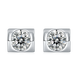 6 Prong Round  Diamond Stud Earring