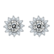 6 Prong Round  Diamond Stud Earring