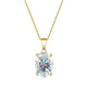 Moissanite Gem Necklace