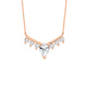 925 Silver Chevron Style Necklace