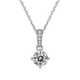 925 Sterling Silver Diamond Necklace