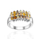 925 Sterling Silver Gemstone Band Ring