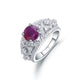 925 Sterling Silver Gemstone Ring