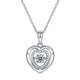 925 Sterling Silver Heart Necklace