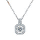 Dancing Diamond Necklace with Twinkle