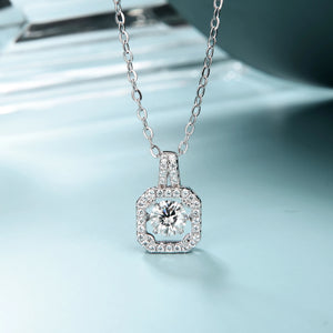 Dancing Diamond Necklace with Twinkle