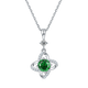 925 Sterling Silver Knot Pendant Necklace