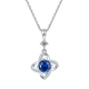 925 Sterling Silver Knot Pendant Necklace