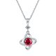 925 Sterling Silver Knot Pendant Necklace
