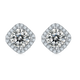 925 Sterling Silver Moissanite Earrings