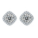 925 Sterling Silver Moissanite Earrings