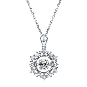 925 Sterling Silver Moissanite Necklace