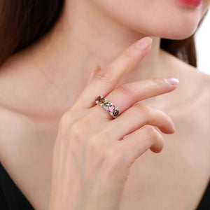 925 Sterling Silver Tourmaline Jewelry