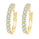 925 Silver Diamond Earrings