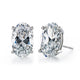 GEM Moissanite Silver Earrings