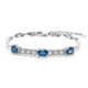 Natural London Blue Topaz  Bracelet