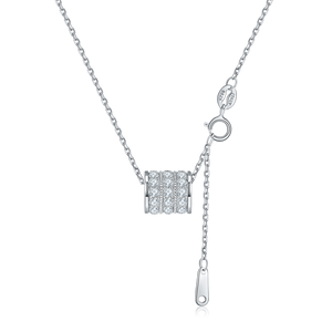 Sterling Silver Gem Necklace