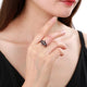 925 Sterling Silver Tourmaline Ring