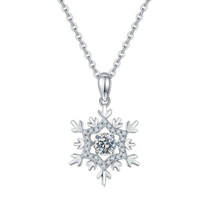 Diamond Pendant 925 Sterling Silver Necklace