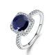 Natural Blue Sapphire Gemstone Ring