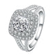 Cubic Zirconia Statement Ring