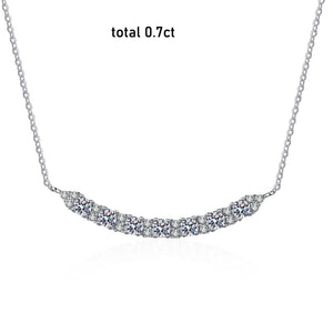 0.9ct 100% Real Moissanite Diamond Necklace