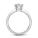 1.0CT D Color Moissanite Lab Grown Diamond Ring