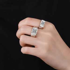 2ct Real Moissanite Diamond Ring