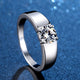 1CT Moissanite Diamond Ring