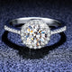 3CT GRA Moissanite Diamond Ring