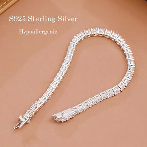 Single 4mm Moissanite Diamond Bangle