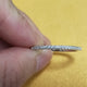 Sterling Silver Moissanite Diamond Ring