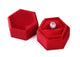 Velvet Double/Single Slot Ring Box