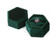 Velvet Double/Single Slot Ring Box