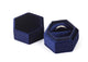 Velvet Double/Single Slot Ring Box