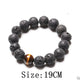 Black Volcanic Lava Stone Bracelets